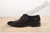 Black leather formal shoe photo reference 0004